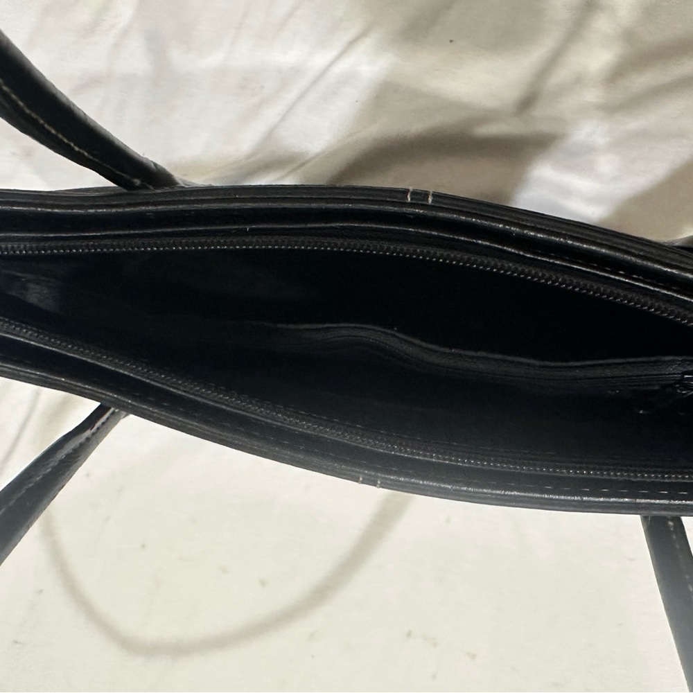 Vintage Kate Spade Black Suede 90’s Y2K Shoulder Bag some damaged to handle - Picture 11 of 16